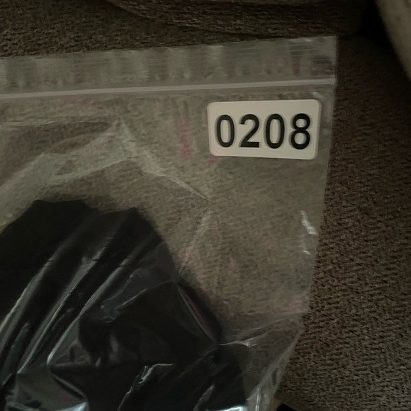 ASOS DESIGN Curve Long Sleeve Tie Front Mini Tea Dress 24 Black - Picture 10 of 11